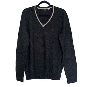 Urban Outfitters BDG Lambswool Blend V-Neck Sweater Sz L